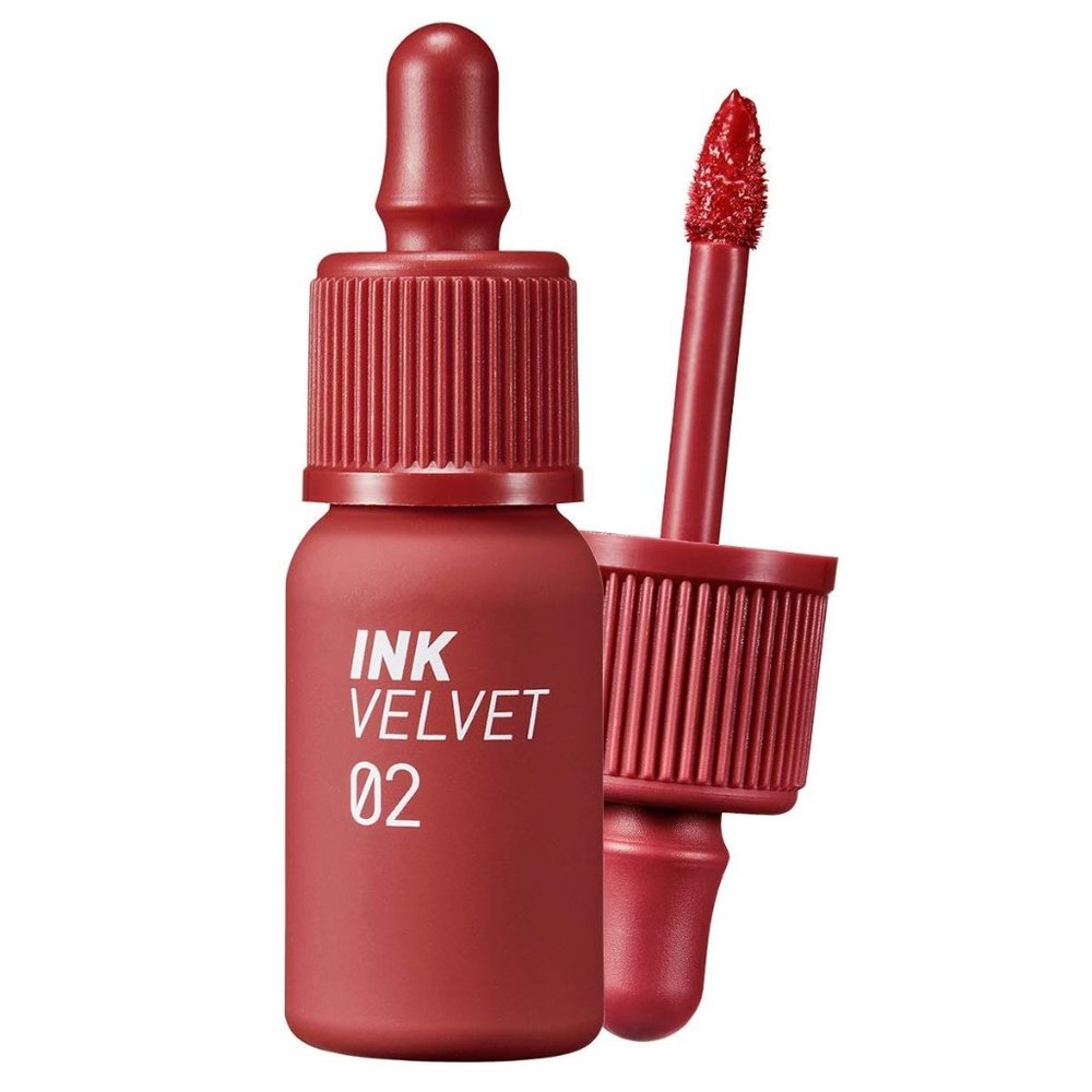 Peripera Ink the Velvet Lip Tint High Pigment Color, Longwear, 02 Celeb Deep Ros